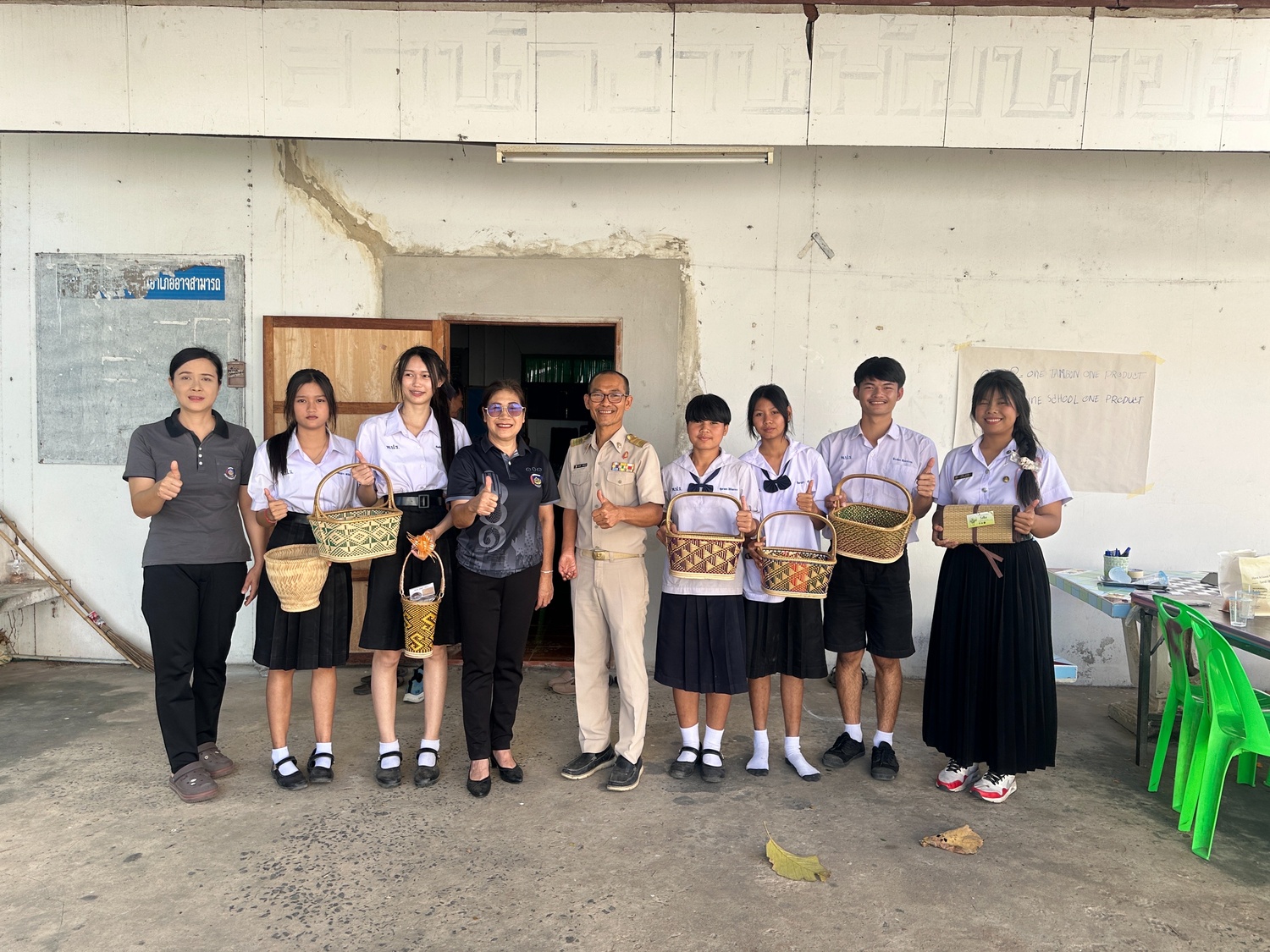 🌻🌻สุขเกินร้อย ที่ พช.101🦐🦐พช.อาจสามารถ จังหวัดร้อยเอ็ด : ต้อนรับนักเรียนและคุณครูทองคำ เพ็ชรหงษ์ จากโรงเรียนโพนเมืองประชารัฐ  